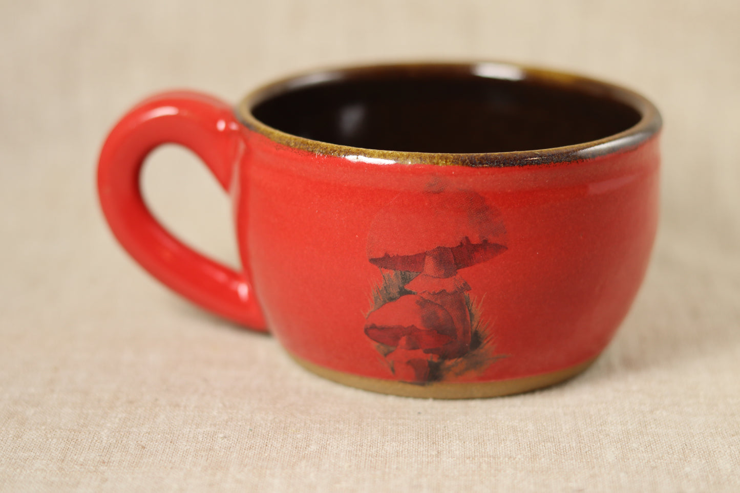 Shortie Mushroom Cappuccino Mug