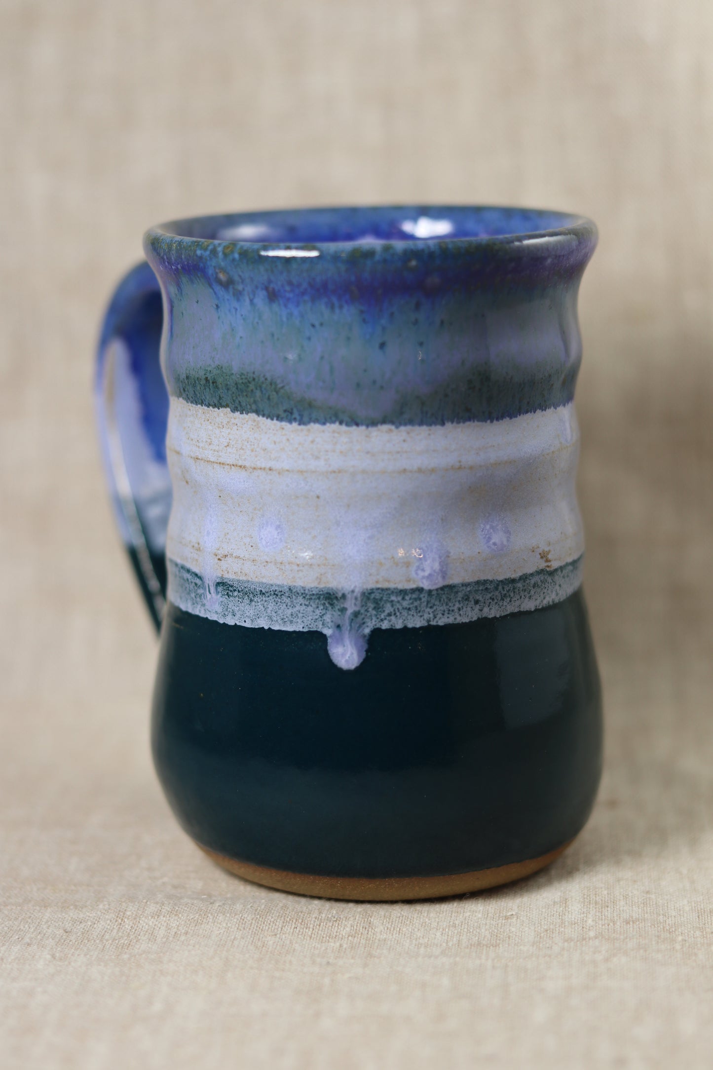 Triple Blue Mug