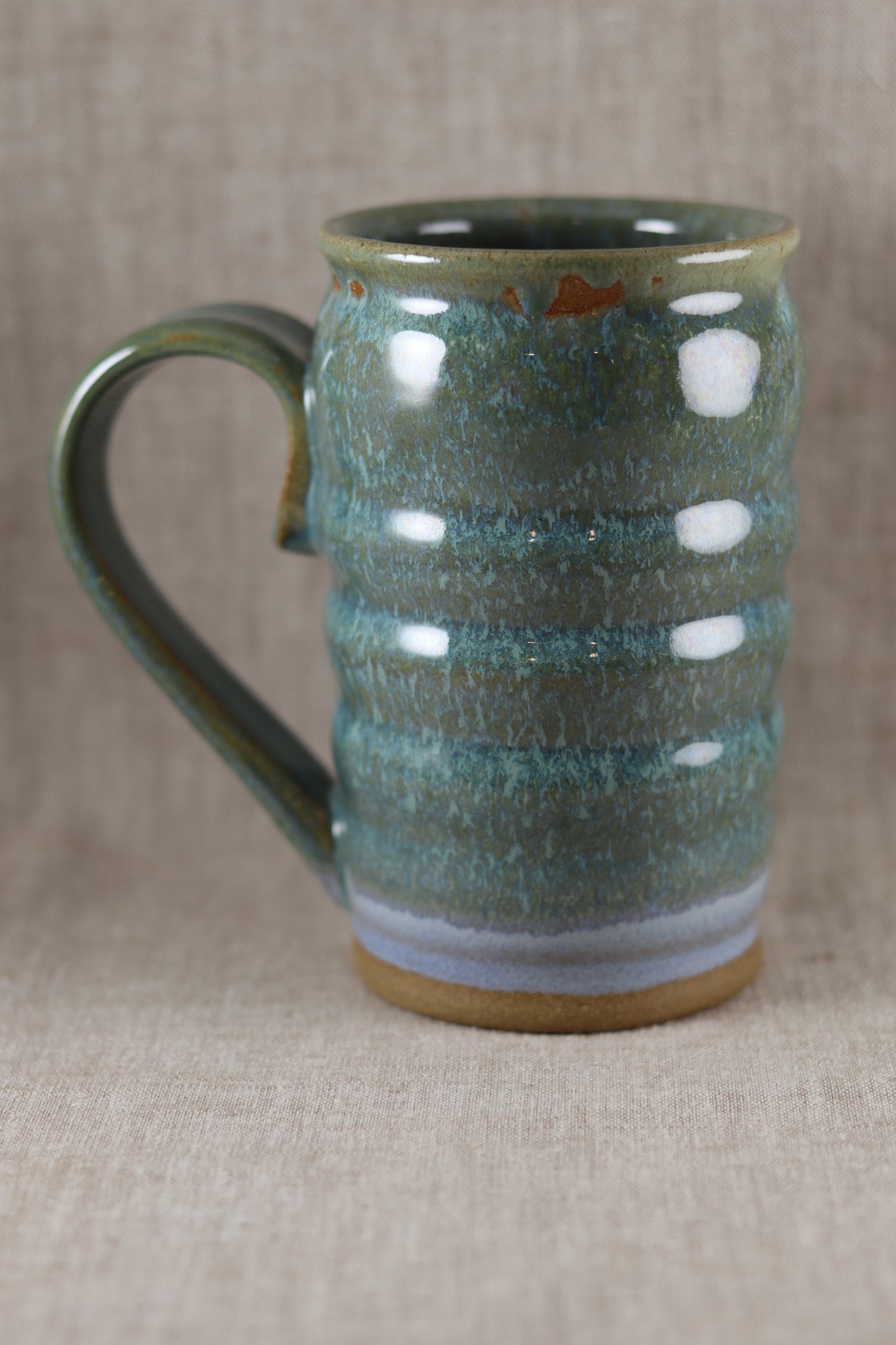 Dreamy Blue Green Tall Mug