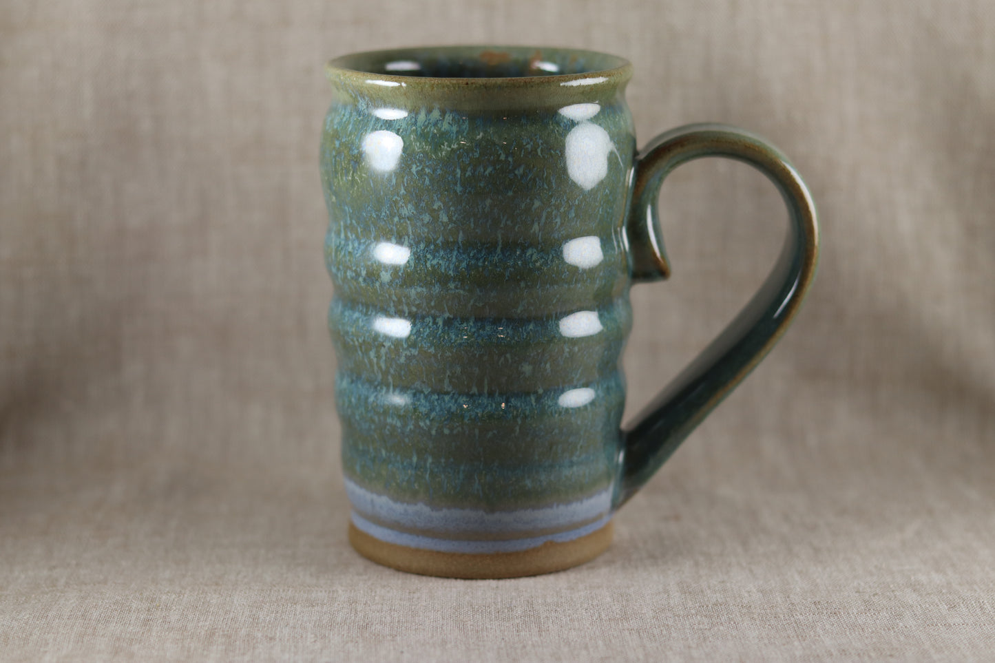 Dreamy Blue Green Tall Mug