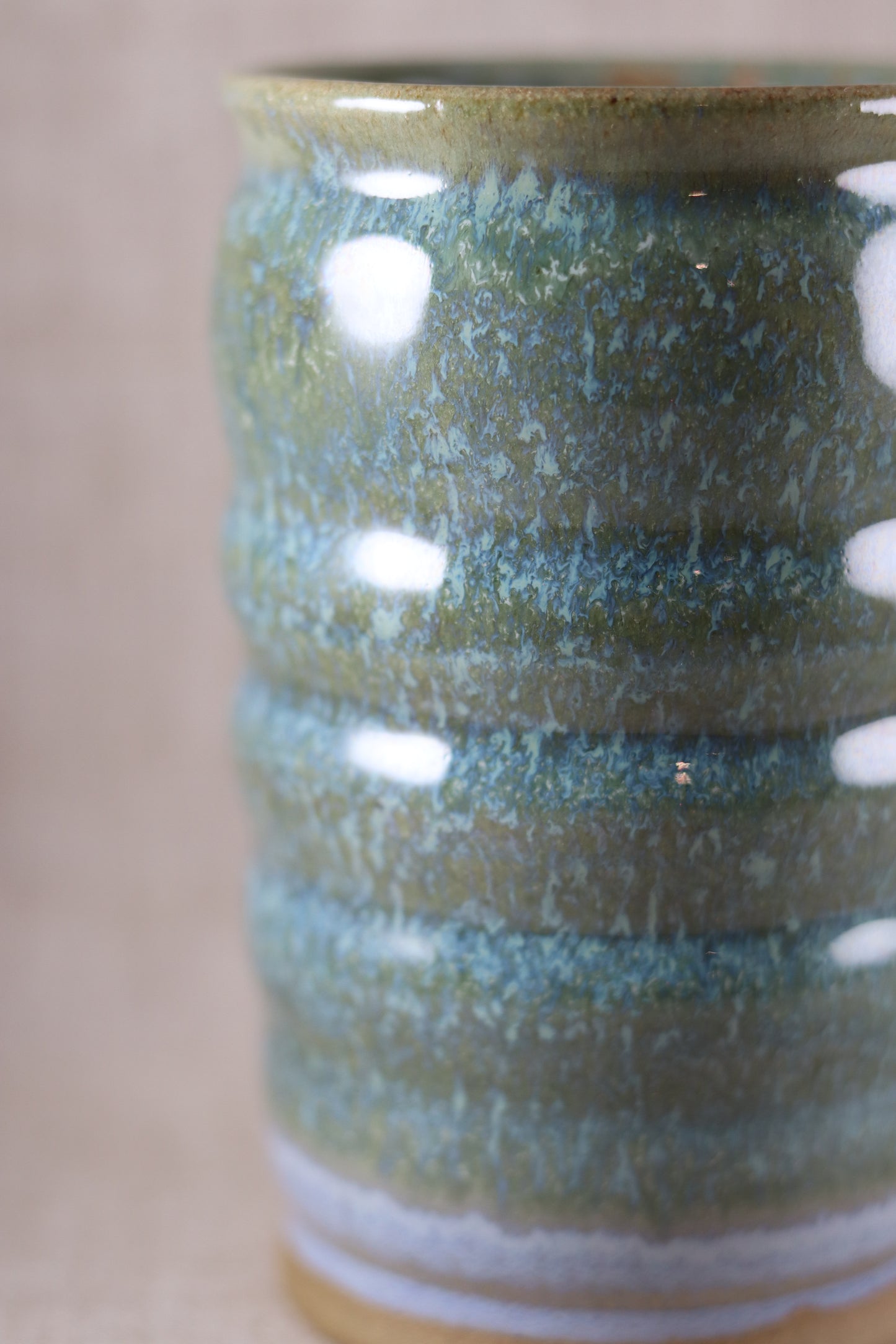 Dreamy Blue Green Tall Mug