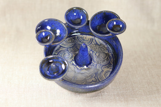 Blue Butterfly Jewelry Dish